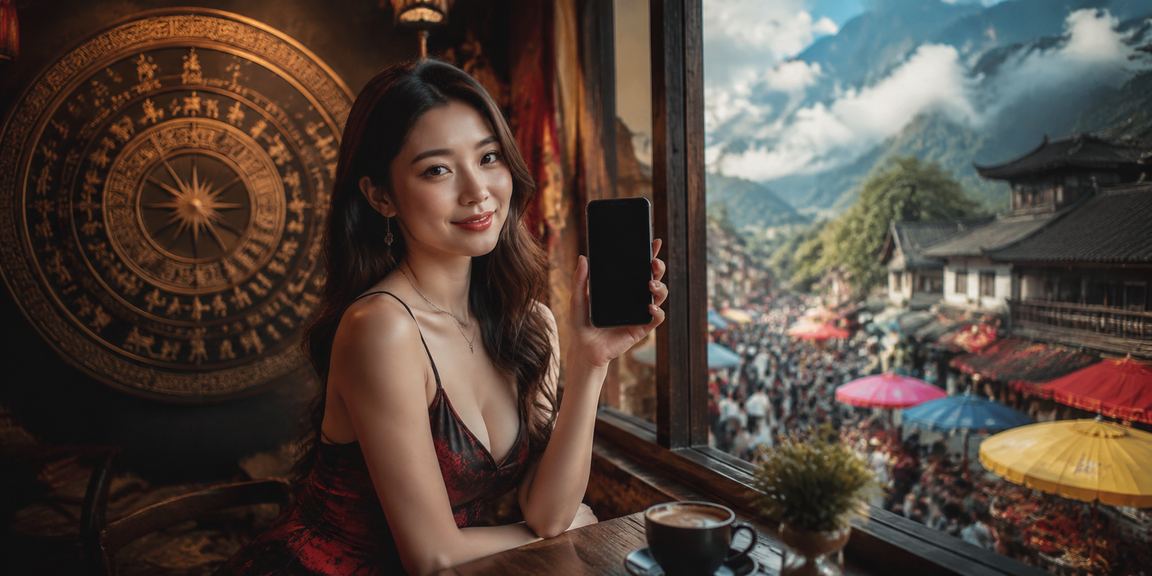 Người dùng tại Sa Pa thư giãn với casino mobile trong không gian cà phê